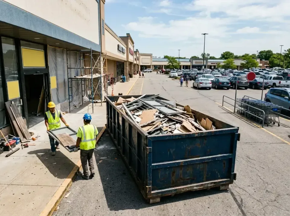 retail-store-renovation-debris-003 — frequently asked questions, Roll-off Dumpster Rentals in New Brighton, MN